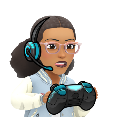 Kiishi as a gaming character with controller